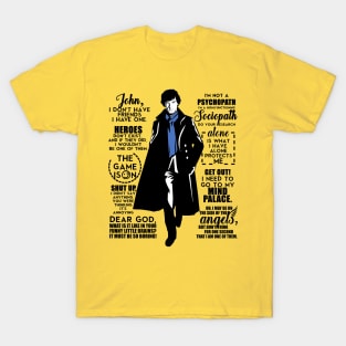 Sherlock Quotes T-Shirt